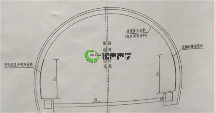 山西運(yùn)城隧道平面圖